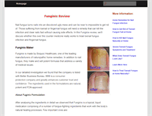 Tablet Screenshot of funginix.org
